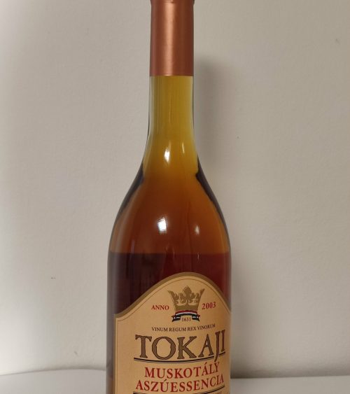 Tokaji 2003. muskotályos aszú essencia