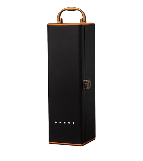 Boros bőrönd díszcsomagolás